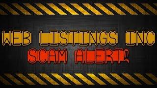 Web Listings Inc - Scam Alert