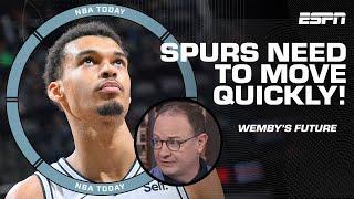 Woj tells the Spurs to MOVE QUICKLY & give Victor Wembanyama more help  NBA Today