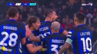 Acerbi Goal AC Milan vs Inter  0-1 Goals and Extended Highlights