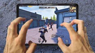 IPAD MINI 6 HANDCAM  PUBG TEST GAMEPLAY SENSITIVITY 4 FINGERS CLAW ️ FHD+60FPS