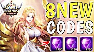 New CODES️ MOBILE LEGENDS ADVENTURE REDEEM CODES 2024 - ML ADVENTURE CODES 2024 - MLA CODES