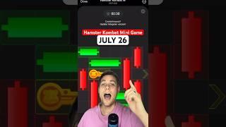 Hamster Kombat Mini Game  July 26  #hamsterkombat #minigame