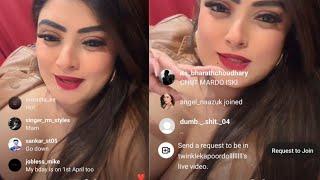 twinkle Kapoor live on Instagram 