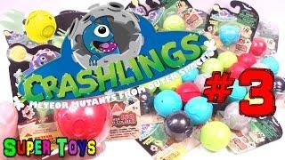 Крэшлингс 3 Метеор Мутанты атакуютCrashlings Meteor Mutants toy surprise Kinder Surprise