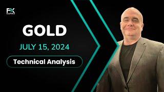Gold Daily Forecast and Technical Analysis for July 15 2024 by Chris Lewis for FX Empire
