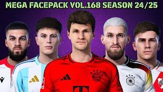 MEGA FACEPACK VOL.168 SEASON 2425 - PES 2021 & FOOTBALL LIFE 2024