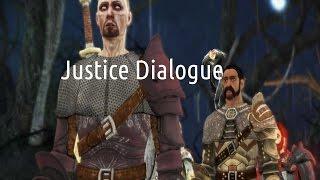 Dragon Age Awakening Justice Dialogue