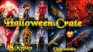 HALLOWEEN CRATE 8 MYTHICS UPGRADABLE M762  QBZ  BATTLEGROUNDS MOBILE INDIA - Lord SuryaYT