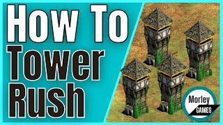 AOE2 Tower Rush Build Order Tutorial