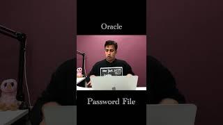 Oracle password file