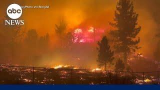 State of emergency as wildfires rage in California