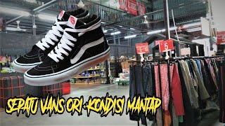 THRIFTING SEPATU VANS BEKAS ORI DI MALAYSIA