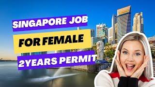 Singapore helper job for female  singapore job vacancy  Sukhanjali vlogs 