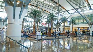 Transit Muscat International airport Oman  Food and shopping on Muscat international airport