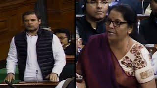 ‘You spoke but did not answer’ Rahul Gandhi targets Sitharaman on Rafale