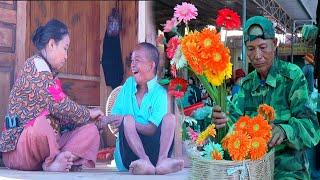 A Father and Gerbera Daisies Sweet Support from the Homeless  Sung A Pao