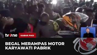 Panas Begal Motor Babak Belur Dihajar Ratusan Warga  Kabar Pagi tvOne