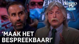 Johan in discussie met Dries Boussatta Maak het bespreekbaar  VERONICA INSIDE