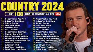 Country Music Playlist 2024 ️ Morgan Wallen Chris Stapleton Kane Brown Luke Combs Jason Aldean