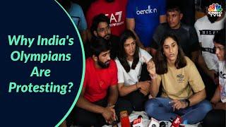 Why Indias Olympians Are Protesting?  The Whole Story Of Indian Wrestlings MeToo Moment