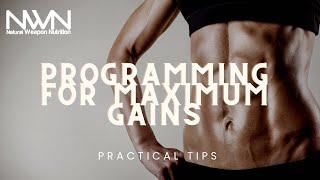 Programming for Maximum Muscle Gain