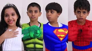 شفا و الاصدقاء الخارقين  Shfa at School - Video compilation about school friendship