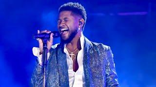 USHER sings Prince at Grammys ft. Sheila E. with Alicia Keys intro