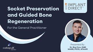 Dental Treatment Socket Preservation and Guided Bone Regeneration for GPs  Sep 28 2023