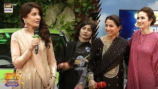 Shaista Lodhi Vs Ushna Shah  Guess the Weight  #jeetopakistanleague2023