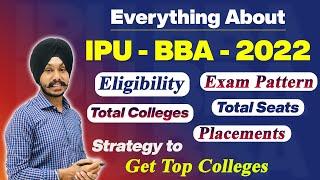 IPU BBA 2022  Eligibility Exam Pattern Syllabus Top Colleges Seats Placements Exam Strategy