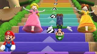 Mario Party 9 Step It Up Free for All Vs 1 vs Rivals Master Difficulty