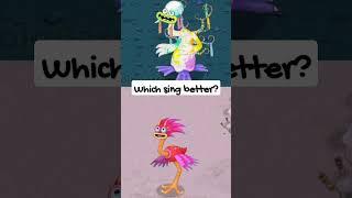 who sing better? Screemu? or  Yawstrich? #foryou #mysingingmonsters #msm