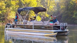 SUN TRACKER Boats FISHIN BARGE 20 DLX Fishing Pontoon