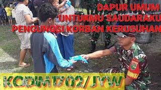 DAPUR UMUM UNTUK SAUDARKU KORBAN KERUSUHAN SINAKMA