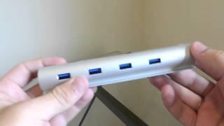 Review 1byone® Hot Sale USB 3.0 7-PORT Aluminum HUB