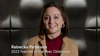2023 Teachers of the Year on a message to the teachers of their state