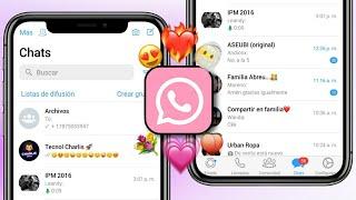 Como Tener WhatsApp ESTILO IPHONE en Android sin perder los Chats