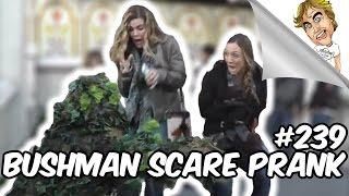 FUNNY PRANK BUSHMAN SCARE PRANK #239  Ryan Lewis Pranks