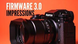 Fujifilm X-H2s Firmware 3.0 Update Impressions and Examples