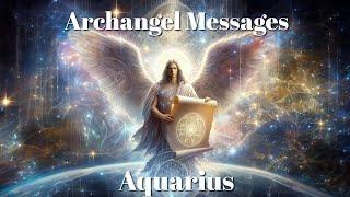 ️Aquarius  About To Receive Abundance Open Your Heart  Special Archangel Messages