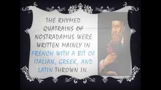 Nostradamus Centuries in Quatrains