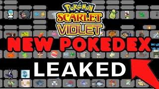 POKEDEX LEAK NEW FISH and PARAKEET for Pokemon Scarlet and Violet Update