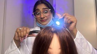 ASMR  School Nurse Check - Up Role-Play