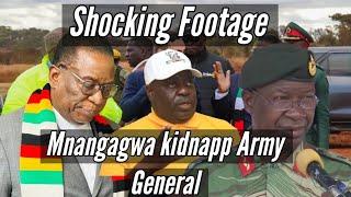 Watch Live Shocking footage - Army General kidnapped in Zimbabwe 