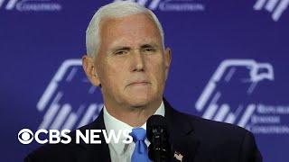 Former Vice President Mike Pence suspends 2024 presidential campaign
