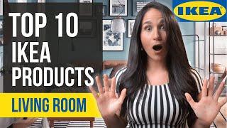 TOP 10 IKEA INTERIOR DESIGN ITEMS for Living Room  Ideas and Tips for Home Decor with IKEA