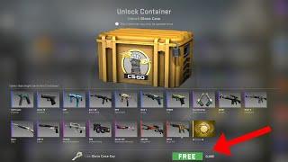 How to open cases for free ?