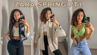 ZARA SPRING HAUL 2021 PT 1  CASUAL FITS