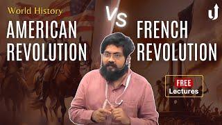 American VS French Revolution  World History by Nikhil sir  #upsc