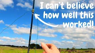 The perfect EFHW HAM RADIO antenna set up  Prize giveaway